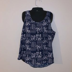 Time and Tru Sleeveless Blouse